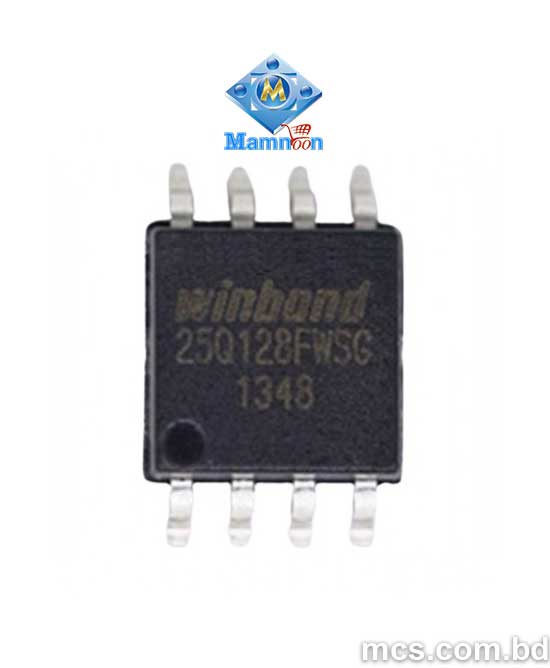 Winbond W25Q128FW 16MB SOP8 Flash Memory BIOS Chip