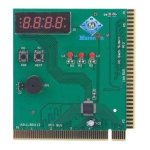 4-Digit PC Motherboard Tester PCI ISA Diagnostic Analyser Card