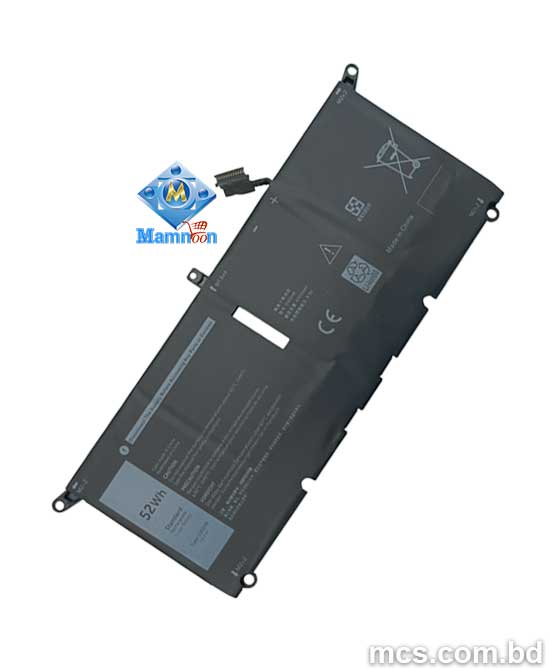 DXGH8 Battery For Dell XPS 13 9370 9380 Dell Inspiron 13 3301 5390 7390 Dell Vostro 13 5390 Series.1