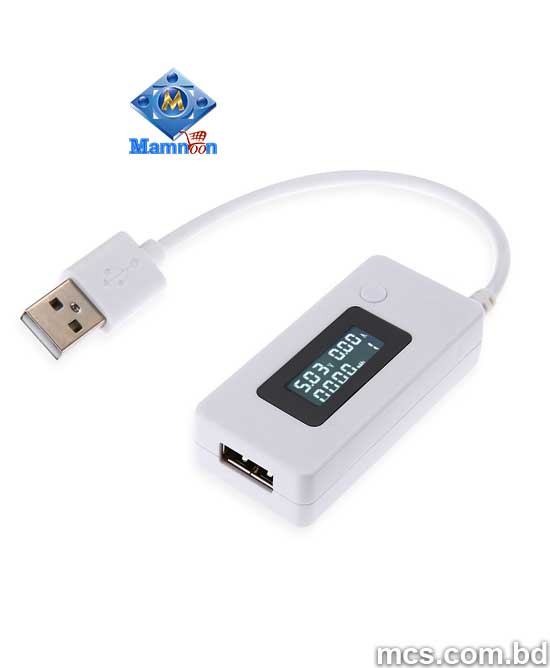 KCX 017 3 15V USB Mobile Power Charger Capacity Current Voltage Tester