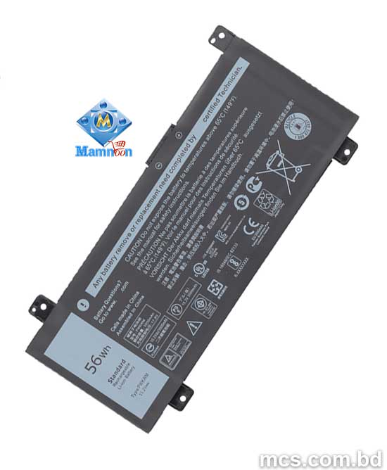 PWKWM Battery For Dell Inspiron 14 7466 7467 7000 Series