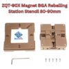 ZQT-90X Magnet BGA Reballing Station Stencil 80-90mm