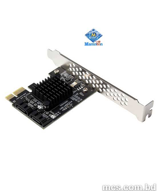 Adapter For PCI-E to Dual SATA3.0 Male Extension Card