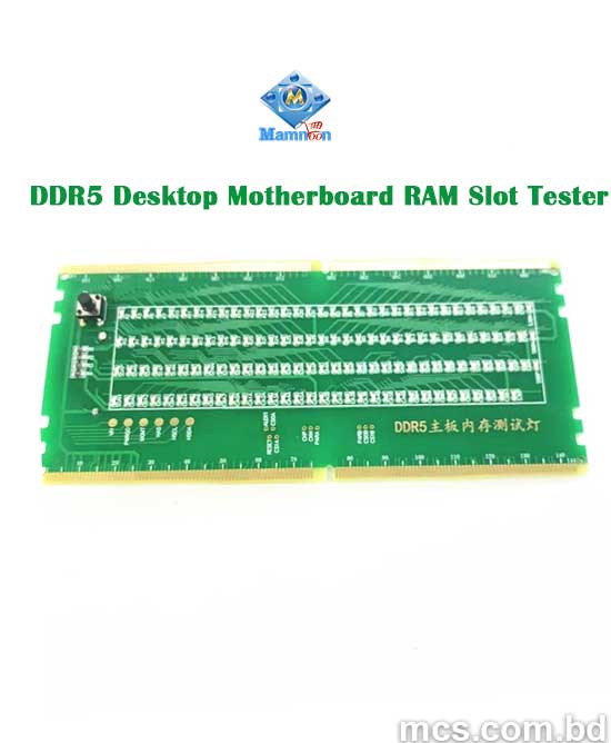 DDR5 Desktop Motherboard RAM Slot Tester With LED
