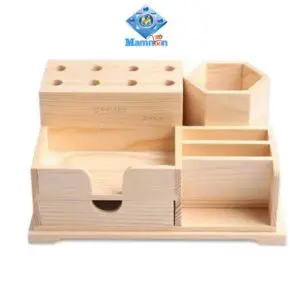 MG-1088 Multifunctional Wooden Storage Box