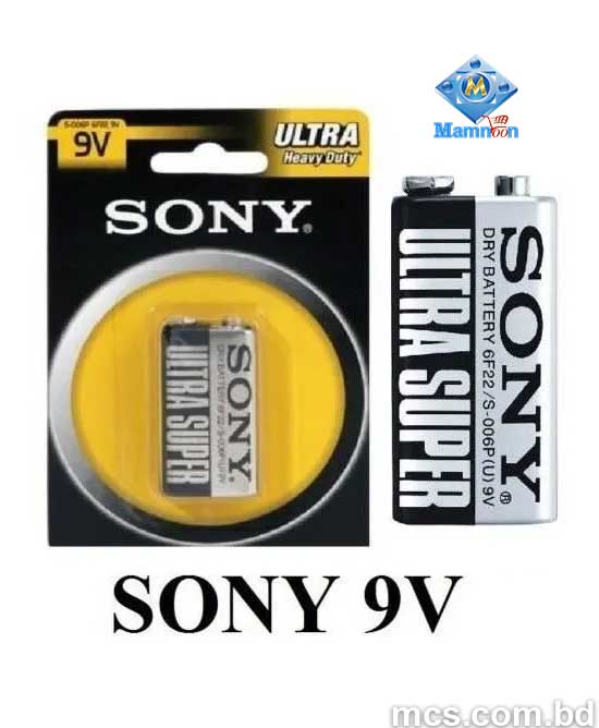 Sony S-006P 6F22 9V Battery