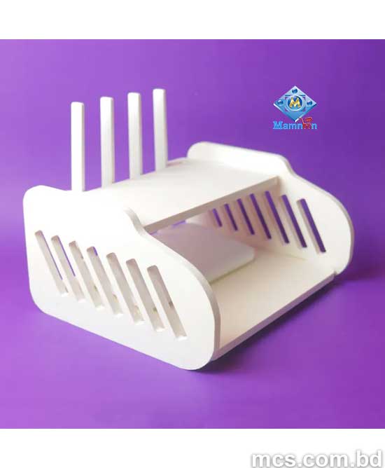 WiFi Router Stand Double Decker Wall Mounted