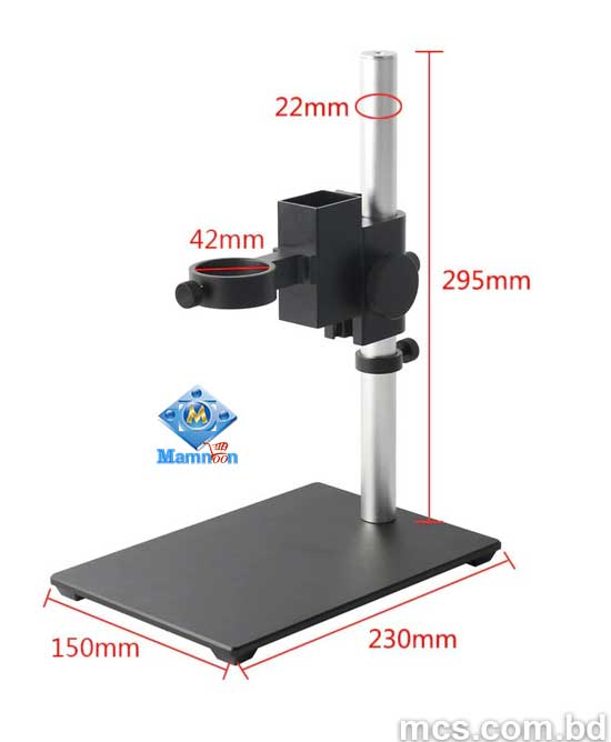 48MP 4K HDMI USB Digital Microscope Camera Stand