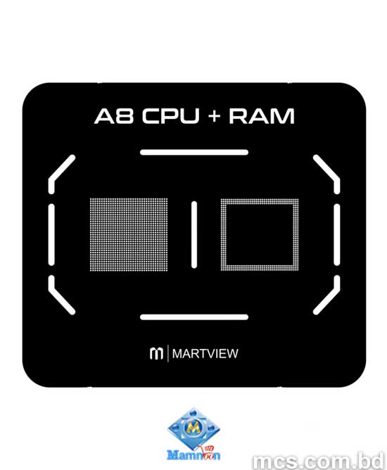 Martview RB-02 7in1 CPU Reballing Stencil Full Set