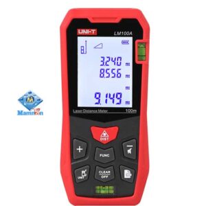 UNI-T LM100A Laser Distance Meter with 2 Bubble Levels