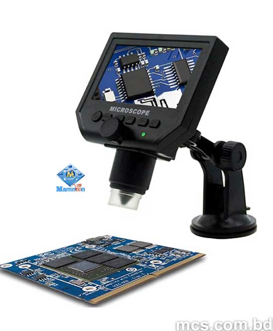G600 1-600X 3.6MP Digital Video Microscope 4.3inch