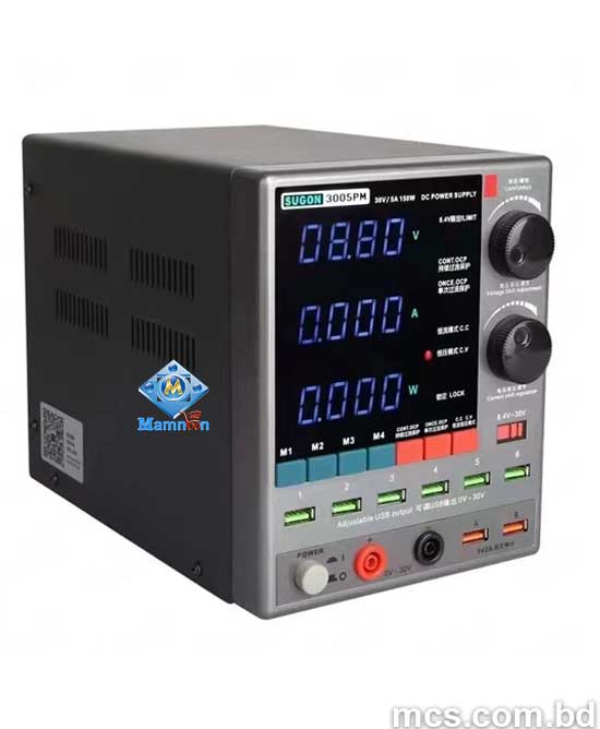 Sugon 3005PM 30V 5A 4-Digits DC Power Supply
