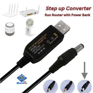5v to 9v or 5v to 12v Step Up Cable USB Converter
