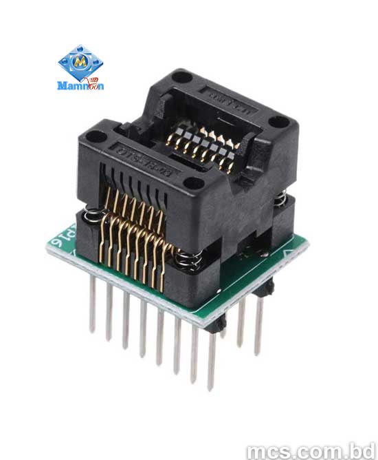 BIOS Programmer Adapter Socket SOP16 DIP16 150mil.3