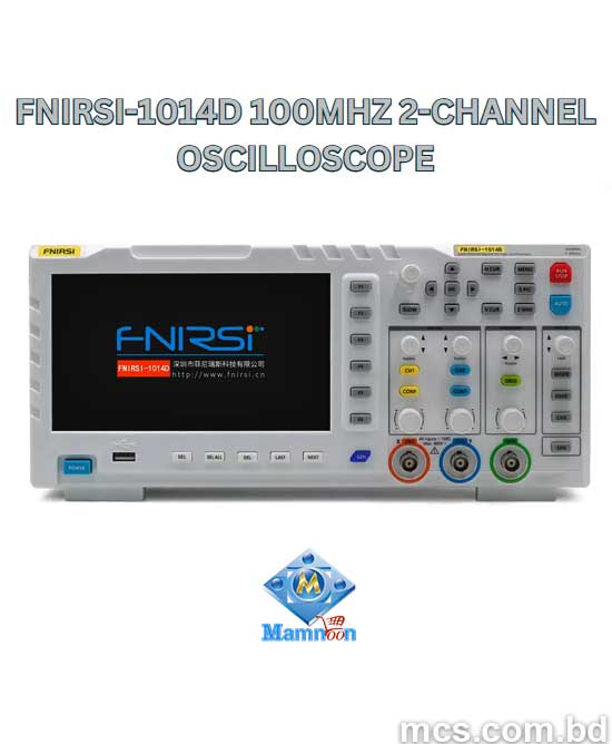FNIRSI-1014D 2in1 100Mhz 2-Channel Oscilloscope