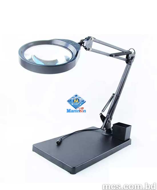 PDOK PD127 10X Table Magnifying Glass Lamp