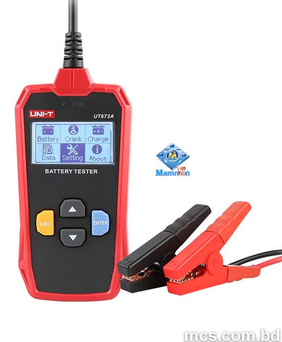 UNI-T UT673A Digital Battery Tester 30Ah to 200Ah