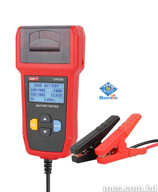 UNI T UT675A Battery Tester With In Built Printer.2