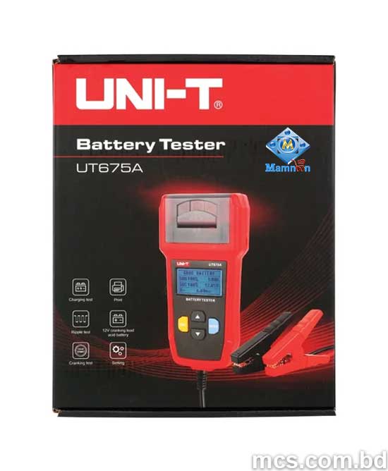 UNI T UT675A Battery Tester With In Built Printer.5
