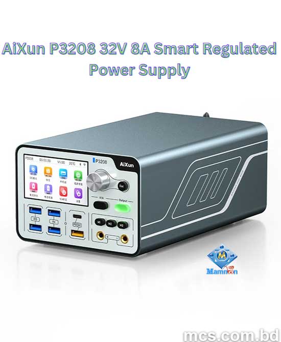 AiXun P3208 32V 8A Smart Regulated Power Supply