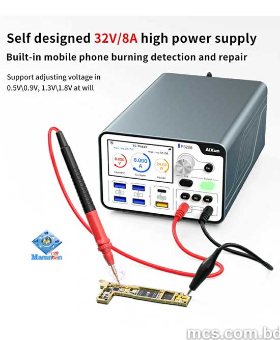 AiXun P3208 32V 8A Smart Regulated Power Supply.7