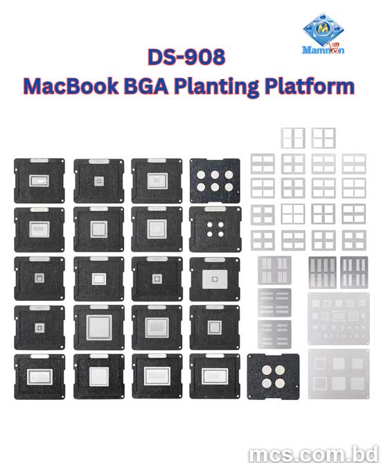DS-908 BGA Reballing Platform Set for MacBook