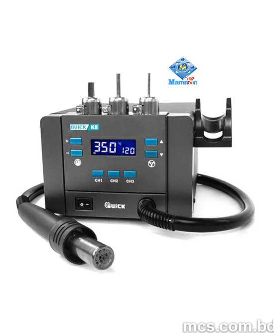 QUICK K8 ESD 1000W Lead-Free Hot Air Soldering Station