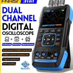 FNIRSI 2C23T 3IN1 2Channel Handheld Digital Oscilloscope