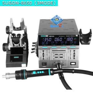 SUGON 8650 1300W 3Mode Hot Air Gun Rework Station