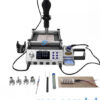 YIHUA 853AAA+Programming Controlled Welding Station 1200W Preheating Station Soldering Iron Hot Air Gun 3 in 1 Soldering Station