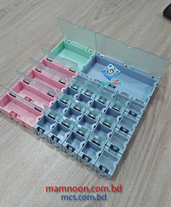 26 Pcs Set Storage Box For SMT SMD Kit Components 4