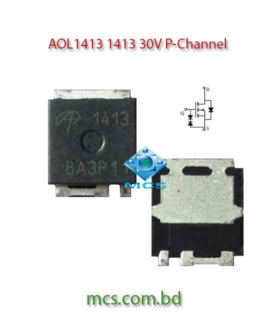 AOL1413 1413 30V P-Channel Mosfet IC Chip