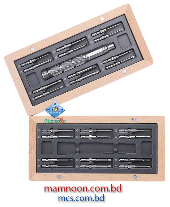 ATuMan X mini 24 In 1 Screwdriver Set Repair Tool with Magnetic Storage 3