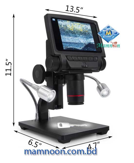 Andonstar ADSM301 5Inch Screen HDMI/AV Remote Control Long Object Distance Digital Microscope