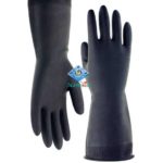 Anti Acid Industry Chemical Resistant Rubber Gloves