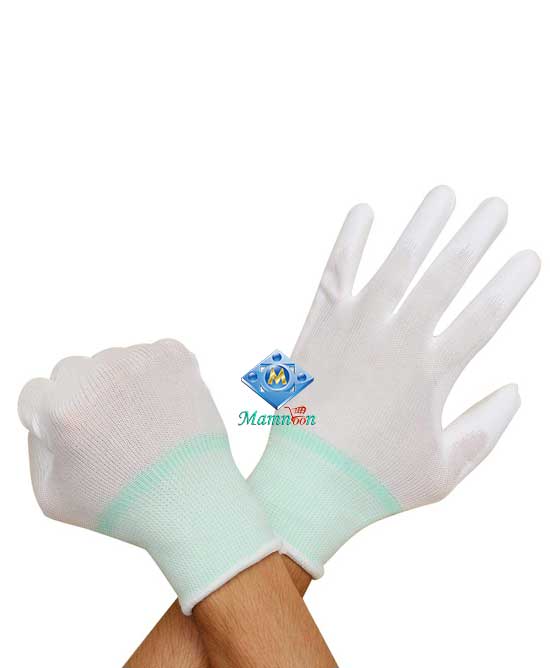 Anti Static NoShock ESD Safe Gloves 1 Pair PC Computer Electronic PU Palm coated Work