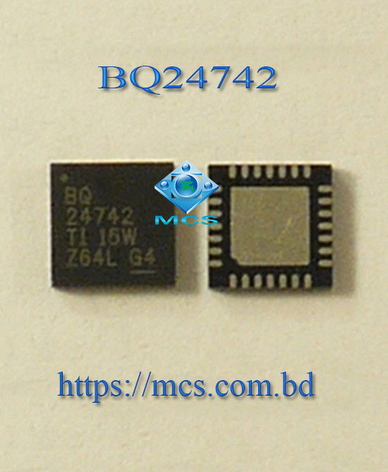 BQ24742 BQ 24742 QFN28 Laptop Battery Charger IC Chipset
