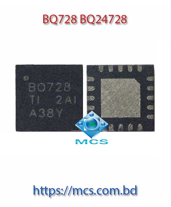 BQ728 BQ24728 BQ24728RGRT BQ24728R QFN Laptop IC Chip