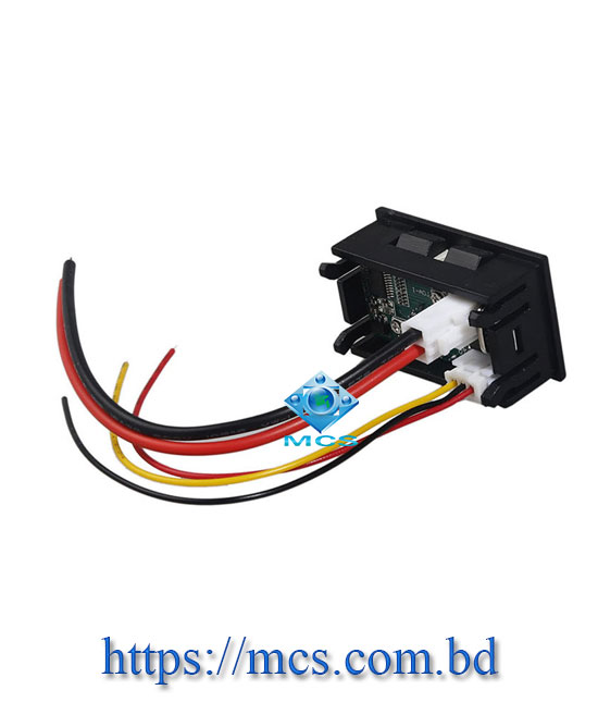 Digital Voltmeter Ammeter Dual LED Amp Volt Meter With Shunt DC 0 100V 50A 4