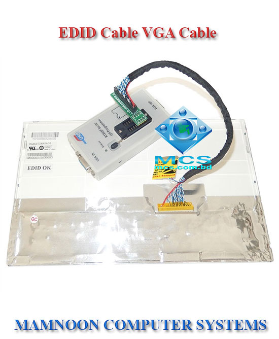 EDID Cable VGA Cable for RT809F TL866A TL866CS RT809H programmer 01