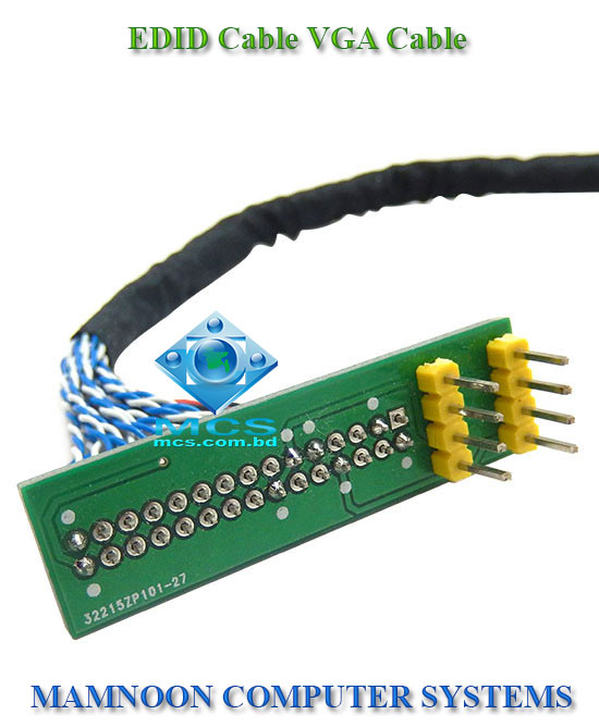 EDID Cable VGA Cable for RT809F TL866A TL866CS RT809H programmer 03