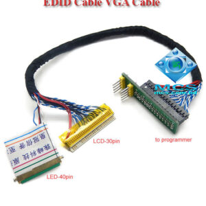 EDID Cable VGA Cable LCD LED Screen 2 in 1 Chip Data Read Line For RT809F TL866A TL866CS RT809H CH341A Programmer