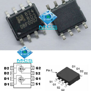 EMC EMB24B03G B24B03 SOP-8 Dual P-Chanel MOSFET