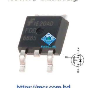 FDD6685 6685 30V P-Channel 3 Leg Mosfet IC Chip