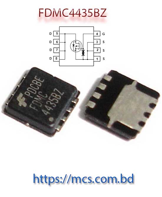FDMC4435BZ DFN 8 FDMC 4435BZ Mosfet QFN IC Chip