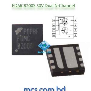 FDMC8200S 30V Dual N-Channel Mosfet QFN IC Chip