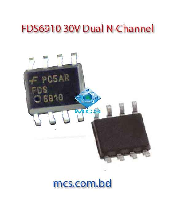 FDS6910 30V Dual N-Channel Mosfet