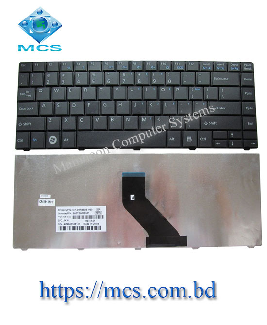 Fujitsu Laptop Keyboard LH520 LH530 LH531 LH531G