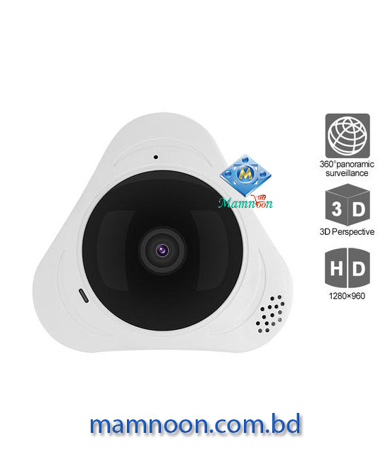 HD1080P WI FI wireless Day Night Infrared Camera 360 Degree Panoramic VR Camera Smart CCTV Camera support TF Card 1