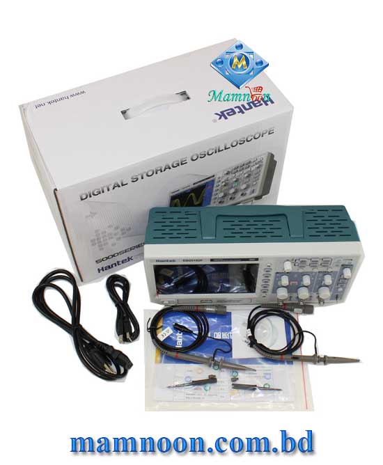 Hantek DSO5102P USB Digital Storage Oscilloscope 2 Channels 100Mhz 5